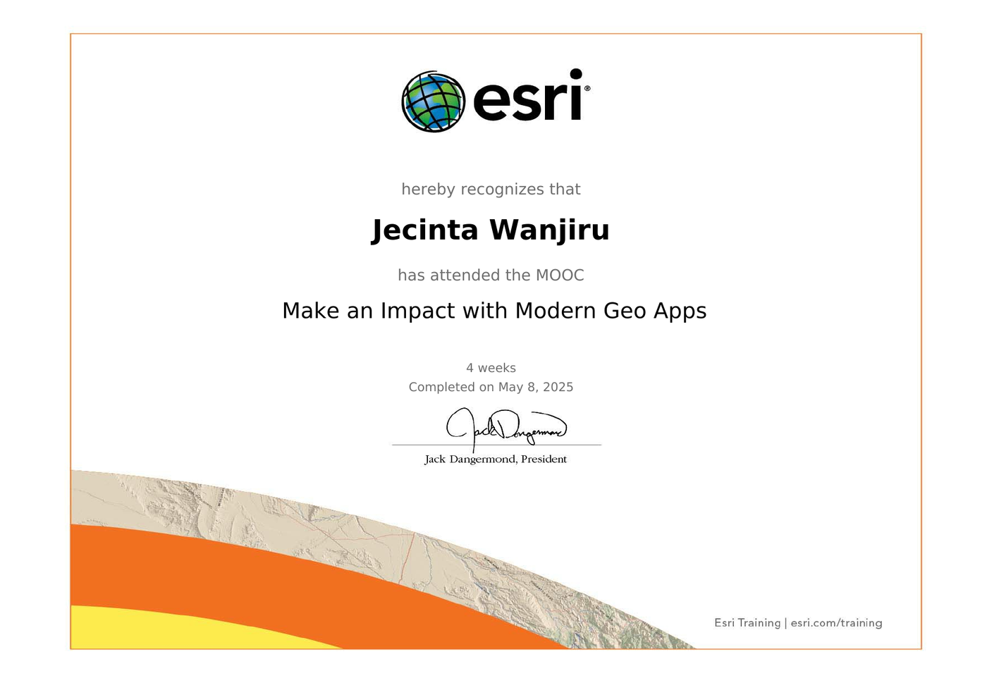 ESRI Making an Impact with Modern Geo Apps